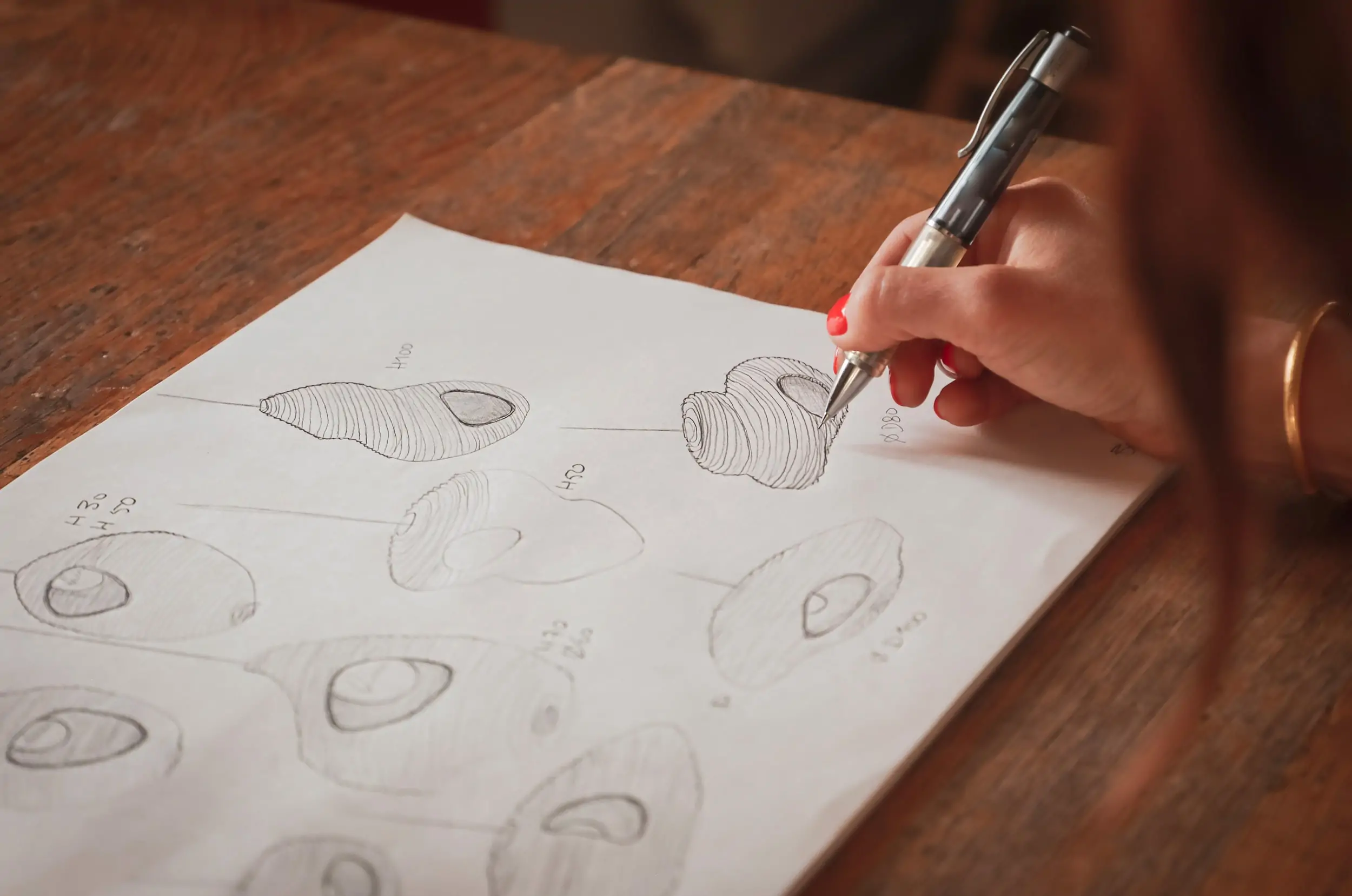 dessins noctra main artisanat design ecoresponsabilité